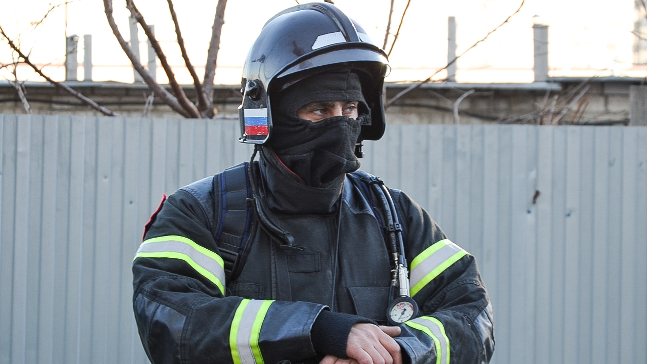 В Тюмени произошел пожар в гаражном кооперативе.